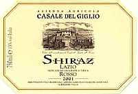 Casale del Giglio - Shiraz Lazio 2009 (750ml) (750ml)
