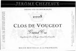 Jerome Chezeaux - Clos de Vougeot Grand Cru 2009